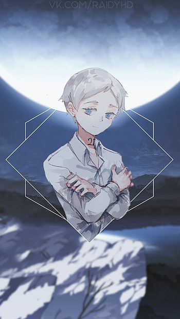 Norman, Promised Neverland , Anime art, Stunning colors HD phone wallpaper