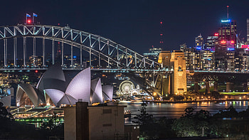 Sydney city, , Urban beauty, Enchanting vistas HD wallpaper