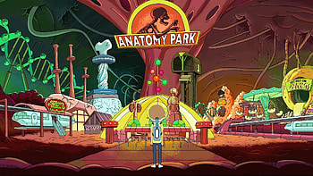 Rick and Morty anatomy park, TV show , Detailed artwork, Intriguing concept HD wallpaper