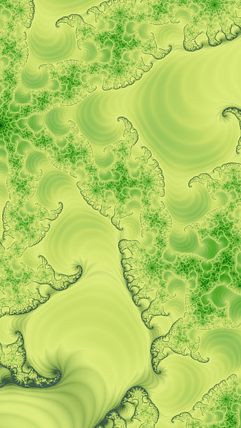 Vertical Fractal Background for Smart, green, pattern, psychedelic, trippy, Abstract, fractal, abstract green HD phone wallpaper
