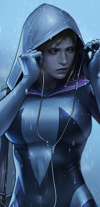 Spider-Gwen: Rainy Hood — Comic , Comic, Spider-Gwen HD phone wallpaper