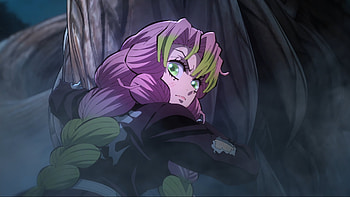 Mitsuri Kanroji - Kimetsu no Yaiba, Demon Slayer: Kimetsu no Yaiba, Mitsuri Kanroji, Anime HD wallpaper