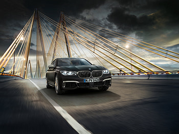BMW, car, luxurious, on road HD wallpaper
