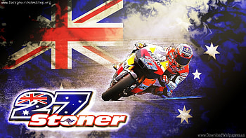 Background, casey, champion, motogp, stoner, world HD wallpaper