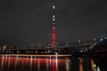 Cities, Night, Architecture, City, Building, Tower HD wallpaper