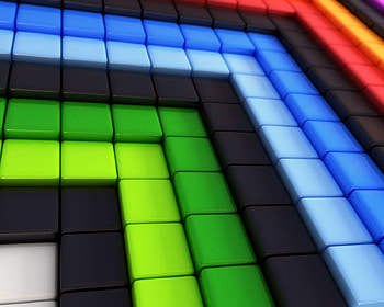 Colorful, blue, colors, black, green HD wallpaper