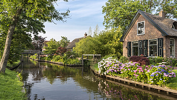 Giethoorn , Zoey Peltier, Netherlands, Travel HD wallpaper