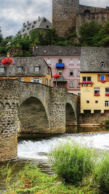 Beautiful, Village HD phone wallpaper