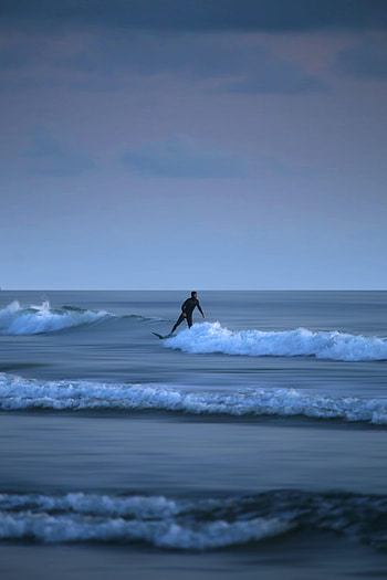 Sports, Sea, Waves, Serfing, Horizon, Board HD phone wallpaper