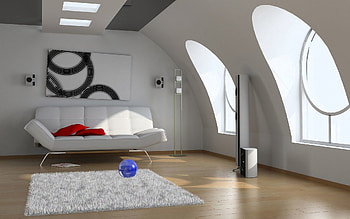 Miscellanea, Miscellaneous, Window, Room, Sofa, Penthouse HD wallpaper