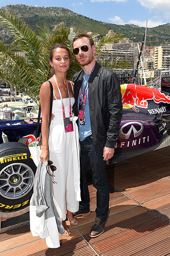 Michael Fassbender and Alicia Vikander, Movie couple, Wedding journey, Media integration HD phone wallpaper