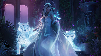 Queen And Tigers In Dreamscape, artist, artwork, digital-art, artstation HD wallpaper