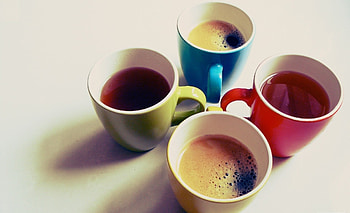 Drinks, Miscellanea, Miscellaneous, Color, Coloured, Mugs HD wallpaper
