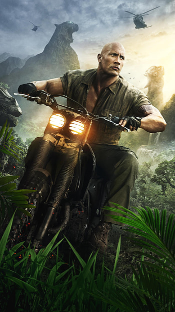 Jumanji: Welcome to the Jungle (2022) movie HD phone wallpaper