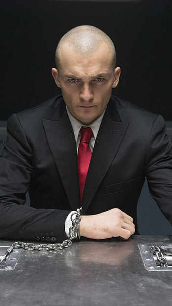 Rupert Friend, Hitman Agent 47 movie, Thrilling action, Pulse-pounding suspense HD phone wallpaper