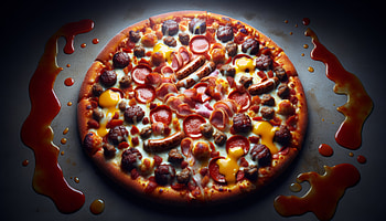 Meat Lovers Pizza Bliss, meat lovers pizza, pizza, meat, cheese, pepperoni HD wallpaper