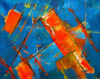 Abstract, Bright, Paint, Canvas, Smears, Strokes HD wallpaper