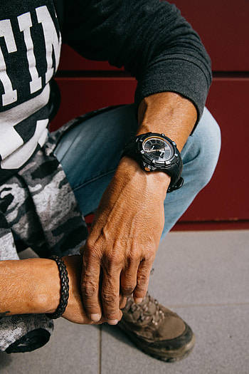 Clock, Miscellanea, Miscellaneous, Hands, Man, Bracelet HD phone wallpaper