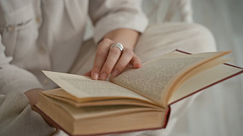 Person, Reading, stock video HD wallpaper