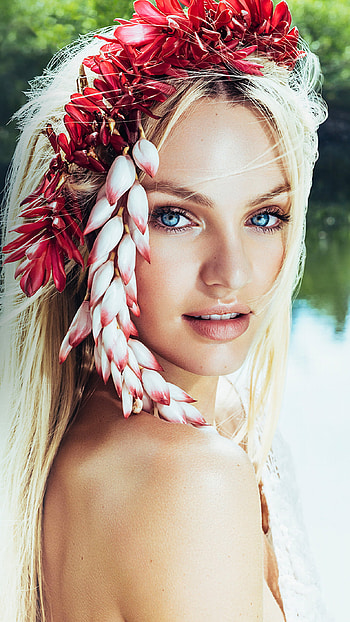 Vogue Brazil 2014, Candice Swanepoel HD phone wallpaper