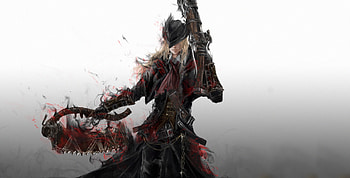 Video game, warrior, Bloodborne, art HD wallpaper