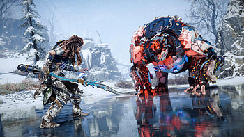 Horizon Zero Dawn : Epic Frozen Battle, Horizon Zero Dawn HD wallpaper