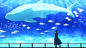 Riko Amanai in : Stunning Jujutsu Kaisen Underwater Anime, Riko Amanai, Anime, Jujutsu Kaisen HD wallpaper