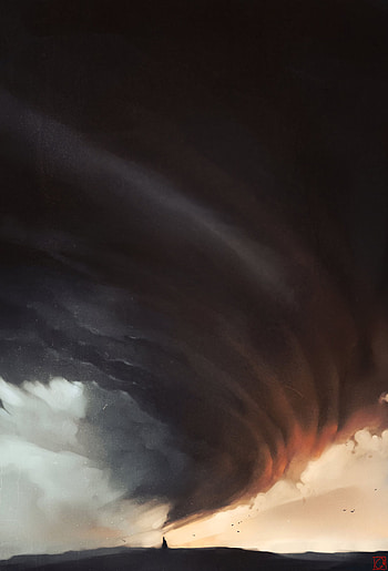 Art, Wind, Hurricane HD phone wallpaper