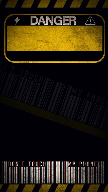 Danger, yellow, caution HD phone wallpaper