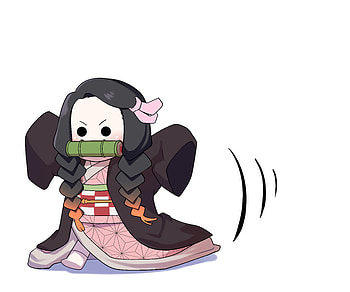 Nezuko Kamado, Nezuko Kamado, Anime, Demon Slayer: Kimetsu no Yaiba HD wallpaper