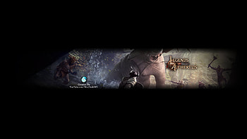 ... Legends of Aethereus - YouTube Banner V1 by MiniDudeMD HD wallpaper
