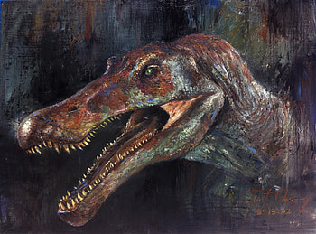 Spinosaurus , Dinosaur fanatics, Fierce predator, Mesmerizing visuals HD wallpaper