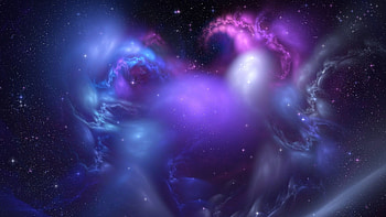 abstract, Space Art, Stars, Fractal / and Mobile Backgrounds HD wallpaper