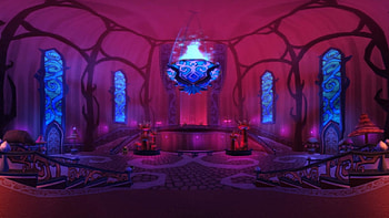 BRAIRWOD PALACE, BRAIRWOOD, PALACE, PINK, BLUE HD wallpaper