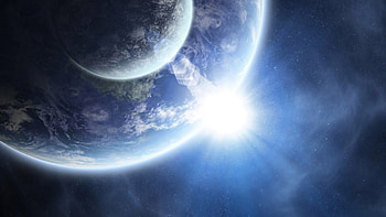 Landscape, Planets, Universe HD wallpaper