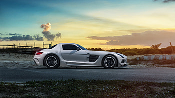 Mercedes Sls Black, mercedes, mercedes-benz, cars HD wallpaper