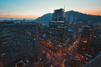 Cities, Architecture, City, Building, Lights, Road HD wallpaper