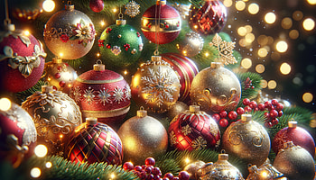 Christmas Ornaments - Festive Holiday Decor, christmas ornaments, holiday decorations, christmas tree, Festive HD wallpaper