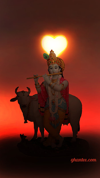 hare krishna minimalist – Ghantee, Krishna Black HD phone wallpaper