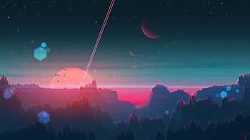 Under The Horizon Digital Art, artist, artwork, digital-art, deviantart HD wallpaper
