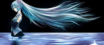 Lonely Miku, music, beautiful, love, lost HD wallpaper