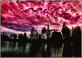 Pink Clouds, pink, , clouds, beautiful, mixed HD wallpaper