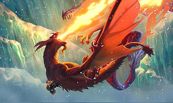 Year of the Dragon, Hearthstone HD wallpaper