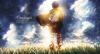 Attack On Titan, Eren Yeager, Anime HD wallpaper