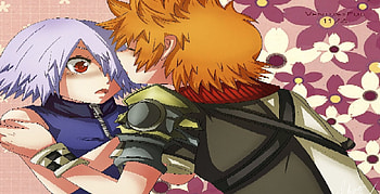 ventus x fuu, ventus, x, fuu, hearts, kingdom HD wallpaper