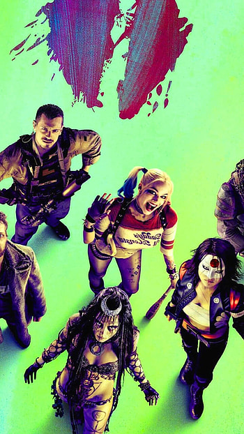 Suicide Squad, DC Villains HD phone wallpaper