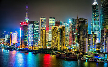 Shanghai Skyline, Stunning , Urban cityscape, Shanghai HD wallpaper