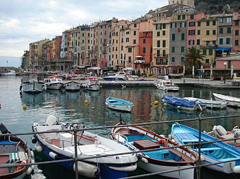little port near Lerici, italy, nature, boats HD wallpaper