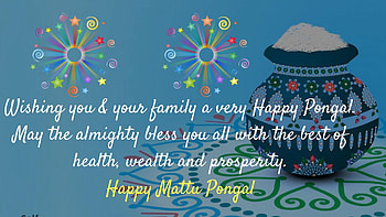May The Almighty Bless You All With The Best Of Health Wealth And Prosperity Pongal HD wallpaper
