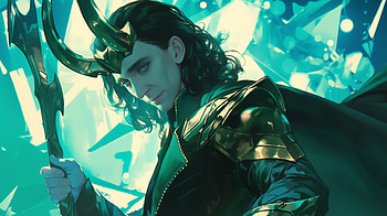 Loki From Marvel in Anime Style, Comic, Loki (Marvel Comics), Tom Hiddleston HD wallpaper